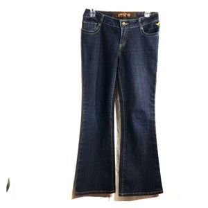 Grane size 3 short dark denim jeans